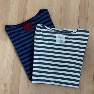 Gudrun Sjoden NWOT Striped Top 2-pack